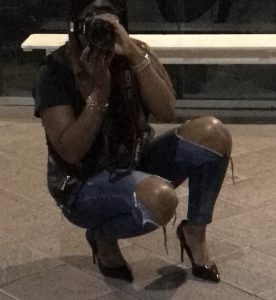 black fashion blogger