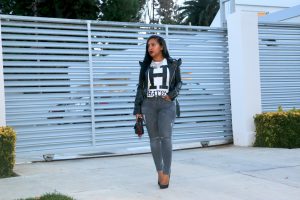 black fashion blogger