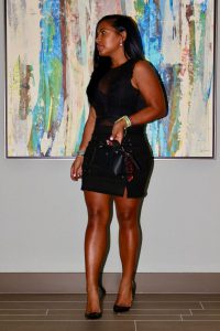 black fashion blogger