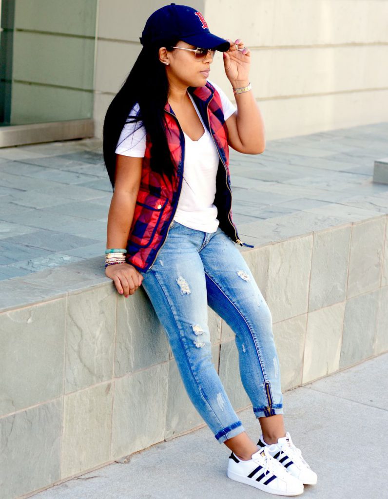 rainy day look fashion blogger