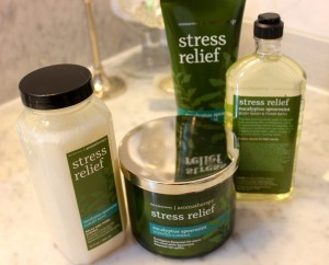 Bath and Body Works Aromatherapy Stress Relief Eucalyptus Spearmint