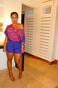 Wearing - Ella Moss Romper, YSL Heels