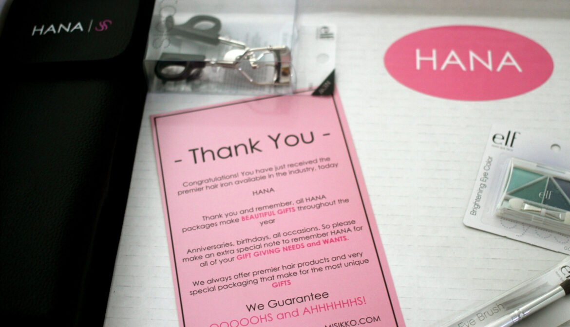 A Valentine’s Day gift from HANA