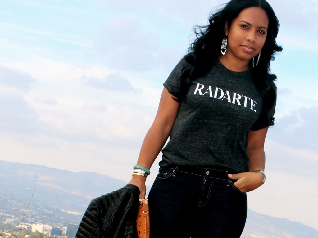 All Saints Leather Jacket, Radarte T-Shirt, 7 for man kind Jeans, Guiseppe Zanotti Heels