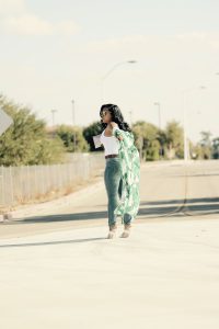 black fashion blogger