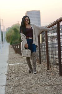 black fashion blogger