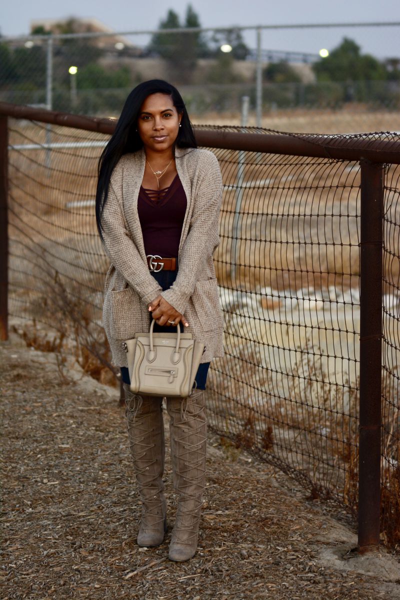 cozy fall weather attire