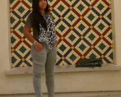 put one foot in front of the other