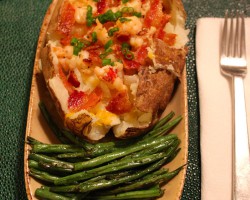 ~~ Lobster Stuffed Baked Potato ~~