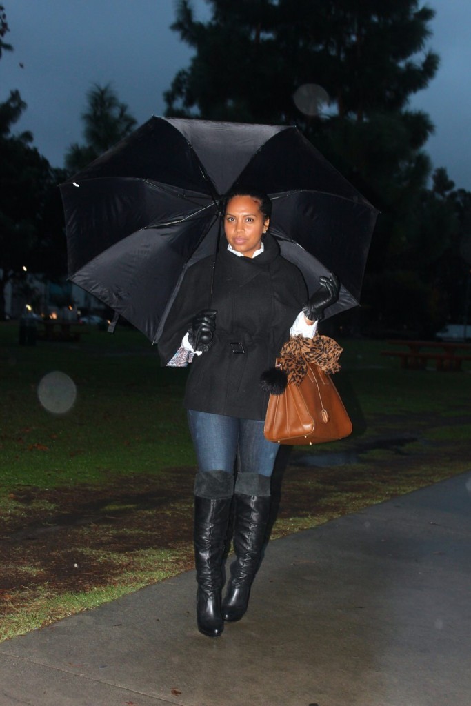 black women fashion stormy weather attire