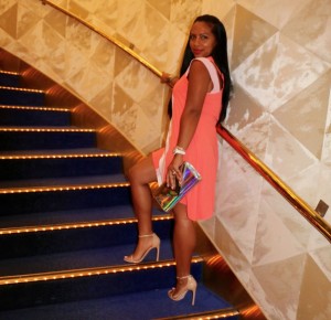 Tanya Major at the Lido de Paris