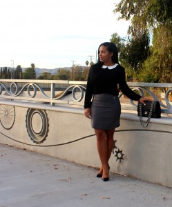 Looks for under 100 - H&M Skirt, Christian Louboutin Heels, Chanel Bag