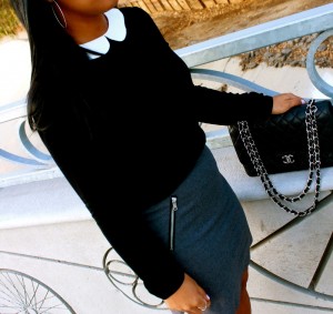 Looks for under 100 - H&M Skirt, Chanel Bag