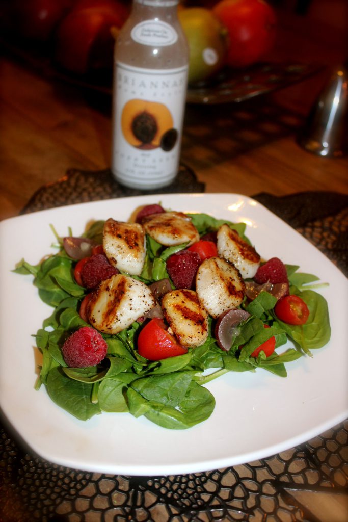scallop salad
