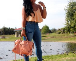 Doing a buck in the latest drop…in blue denim